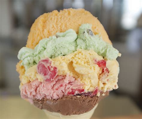 Rainbow cone - Enjoy the famous five-flavor ice cream cone in Orland Park, IL, a Chicago tradition since 1926. Indulge in Chocolate, Strawberry, Palmer House, Pistachio, and Orange Sherbet …